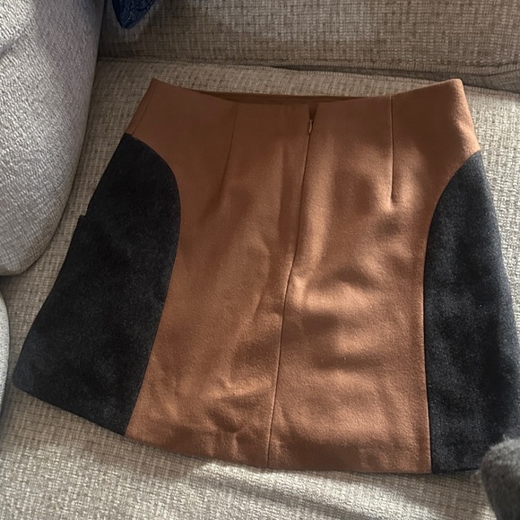 Boden Brown and Black Mini Skirt - Picture 3 of 6